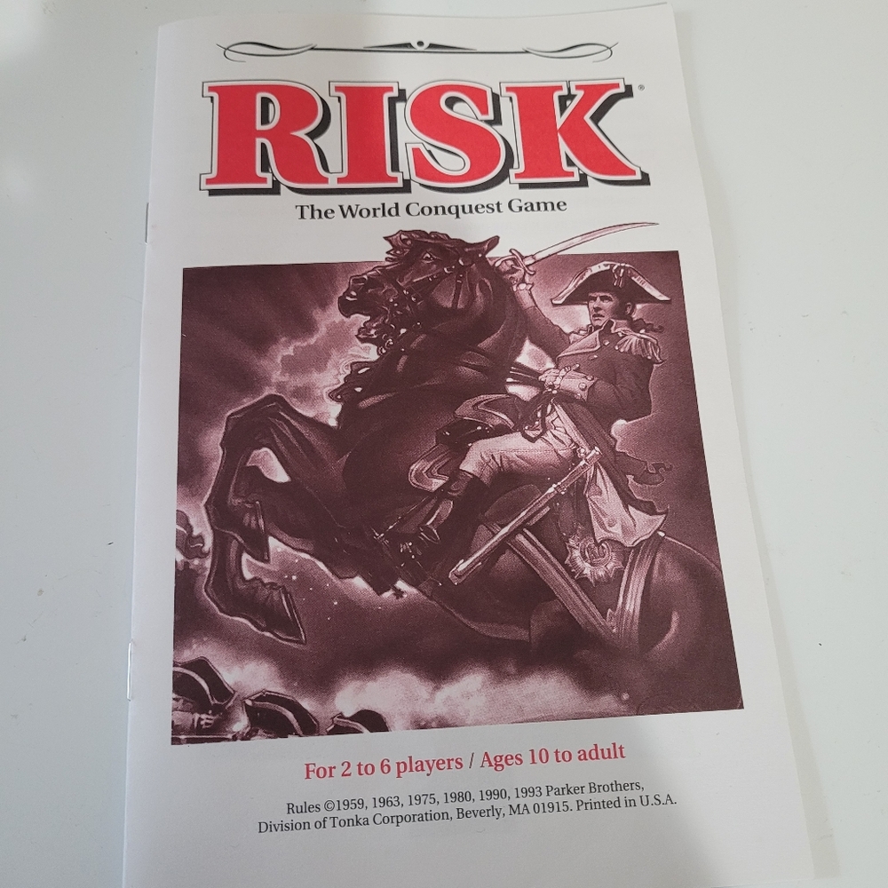 Parker Brothers Vintage 1993 Risk The World Conquest Board Game - Picture 7 of 10